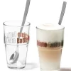 Leonardo Becher Latte Macchiato Mit Löffeln Solo, 2er Set 8