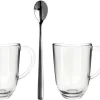Leonardo 2 Latte Macchiato Tassen NAPOLI 380 Ml + 2 Löffel 11