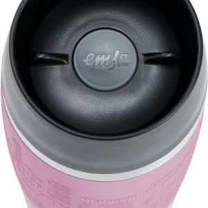 Emsa Isolier-Trinkbecher Mit Manschette Travel Mug In Altrosa 14