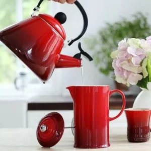Le Creuset Wasserkessel Kone In Perlgrau 9