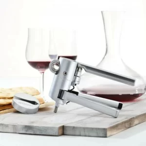 Le Creuset Screwpull Korkenzieher Leverpull LM-G10 Geo In Metal 18
