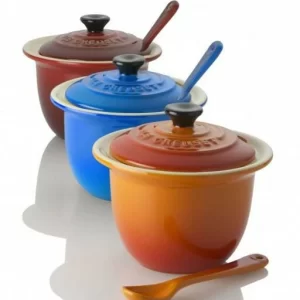 Le Creuset Serviertopf Mini In Kirschrot 10