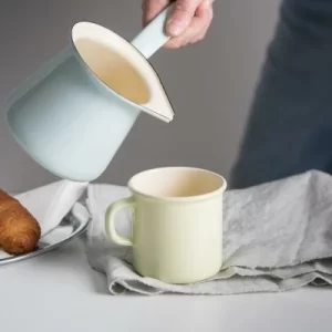 Riess Emaille Riess Kaffeekocher Aus Emaille In Türkis 10