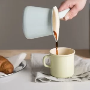 Riess Emaille Riess Kaffeekocher Aus Emaille In Türkis 12