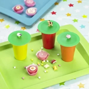 Lurch Sommerdeckel Hoftier Schwein, 8er-Set 9
