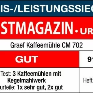 Graef Espressomaschine Pivalla & Kaffeemühle CM 702 Im Set 23