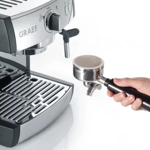 Graef Espressomaschine Pivalla & Kaffeemühle CM 702 Im Set 25