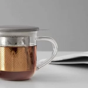 Viva Scandinavia Glastasse Eva Mit Filter, Blauer Deckel 12