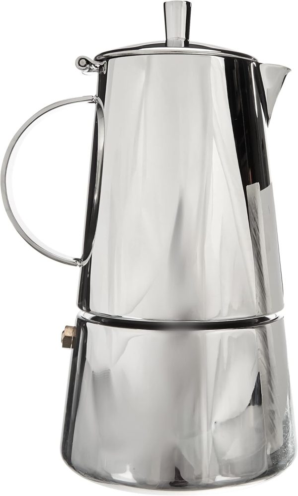 Cilio 202113 Espressokocher Treviso 4 Tassen, Edelstahl, Induktion geeignet 2
