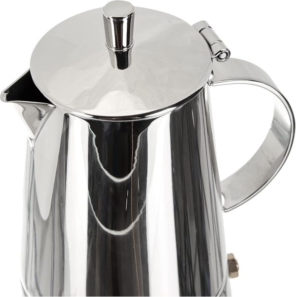 Cilio 202113 Espressokocher Treviso 4 Tassen, Edelstahl, Induktion geeignet 3