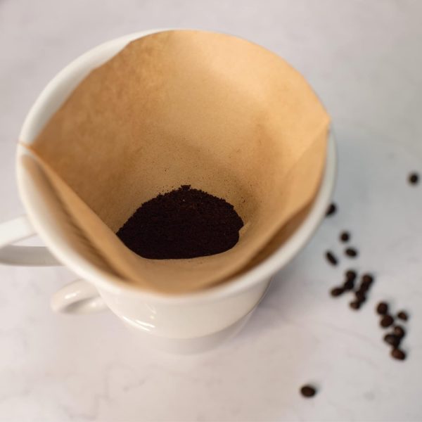 Cilio Porzellan-Kaffeefilter Größe 4, Weiß 2