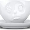 FIFTYEIGHT PRODUCTS / Tassen / Kaffeetasse „Och Bitte“ (Porzellan, 200 ml, weiß, Made in Germany) 28
