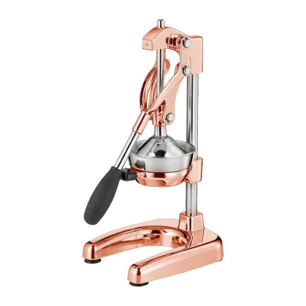 Cilio C309454 Manuelle Saftpresse, Zinkdruckguss, Kupfer, 23 x 19 x 44 cm 1