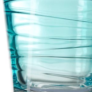 Leonardo VARIO Set 6 Becher klein farbig Sortiert, Glas, Bunt, 6 Stück (1er Pack), 6 15