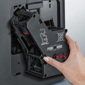 SIEMENS Kaffeevollautomat EQ.6 plus s300 TE653501DE, für viele Kaffeespezialitäten, Milch-Aufschäumdüse, Keramikmahlwerk, Doppeltassenfunktion, Antikalk, automatische Dampfreinigung, 1500 W, silber 7