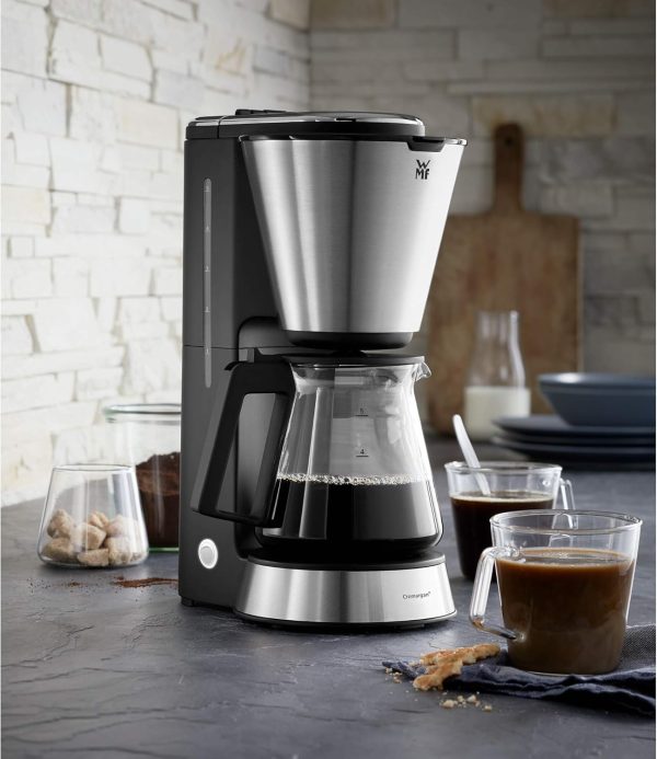 WMF Küchenminis Aroma Filterkaffeemaschine mit Glaskanne, Filterkaffee, Kaffeemaschine mini 5 Tassen, Warmhalteplatte mit Abschaltautomatik, 760 W 2