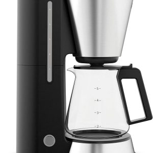 WMF Küchenminis Aroma Filterkaffeemaschine mit Glaskanne, Filterkaffee, Kaffeemaschine mini 5 Tassen, Warmhalteplatte mit Abschaltautomatik, 760 W 26