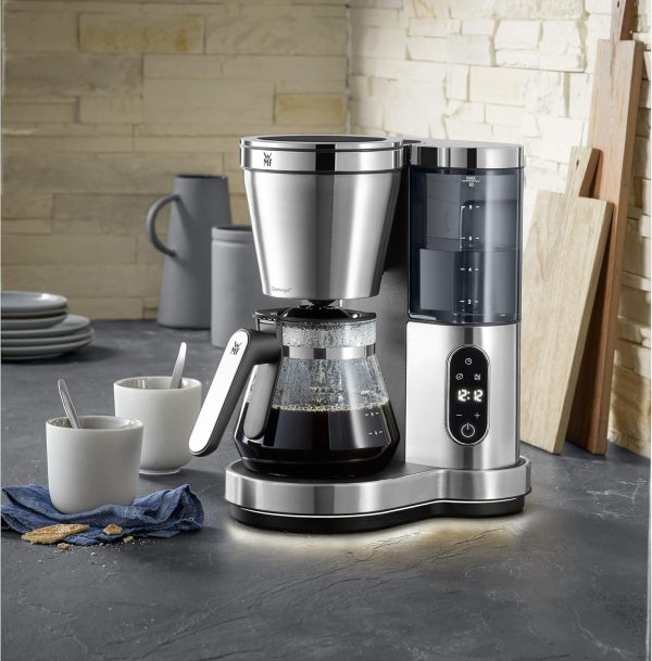WMF Lumero Filterkaffeemaschine mit Glaskanne, Filterkaffee, 10 Tassen, Timerfunktion, Warmhalteplatte, Kaffeemaschine mit abnehmbaren Wassertank, Abschaltautomatik, 1000 W 12