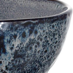 LEONARDO HOME 018579 MATERA Keramikschale 12 cm anthrazit 6er Set, Keramik 14