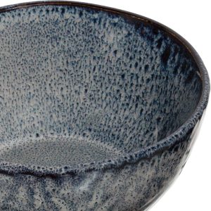 LEONARDO HOME 018579 MATERA Keramikschale 12 cm anthrazit 6er Set, Keramik 16