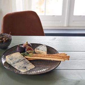 LEONARDO HOME 018579 MATERA Keramikschale 12 cm anthrazit 6er Set, Keramik 24
