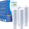 EVERSPRING Wasserfilter Kaffeevollautomat Kompatibel mit Krups F088 Pro Aqua, Passt viele Modelle von AEG, Bosch, Siemens, Nivona,4 Stück (ACHTUNG: nicht geeignet für Jura White) 23