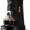PHILIPS Senseo Select Kaffeepadmaschine – Kaffeestärkewahl Plus, Crema Plus Technologie, 0,9L Wassertank, Energiesparend, Zwei-Tassen-Funktion, Memo-Funktion, Höhenverstellbarer Auslauf (CSA240/20) 2