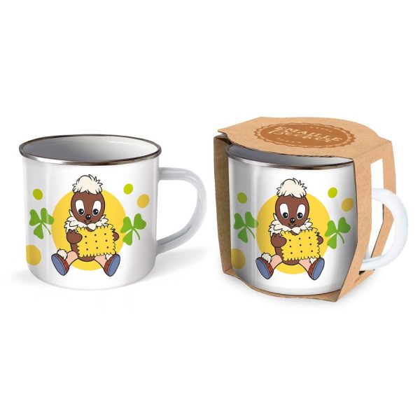 Trötsch Unser Sandmännchen Emaille Becher Tasse Pittiplatsch: Kaffeetasse Teetasse Geschenkidee Geschenk Tasse Emaillebecher Sonstiges Zubehör – 16. Juni 2021 1