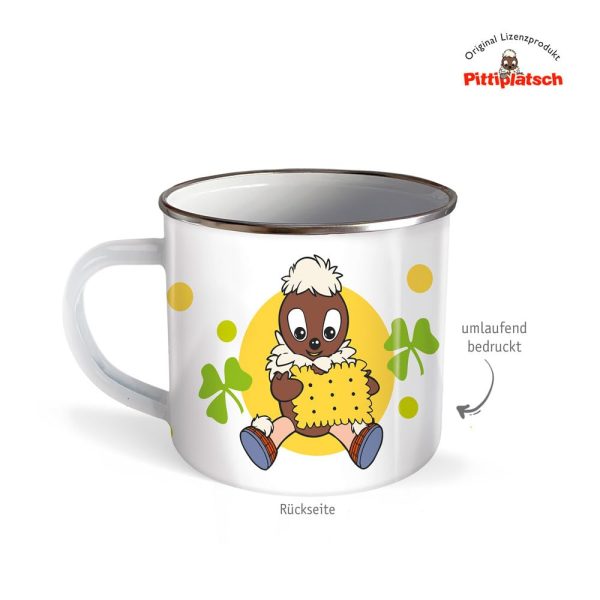 Trötsch Unser Sandmännchen Emaille Becher Tasse Pittiplatsch: Kaffeetasse Teetasse Geschenkidee Geschenk Tasse Emaillebecher Sonstiges Zubehör – 16. Juni 2021 3