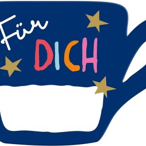 H:) PPY life Tasse mit Motiv "Funkeln lassen" | Kaffeetasse, Porzellan, 40 cl | Tasse mit Spruch, Geschenk | 47375 20