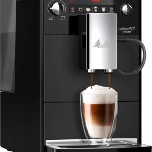 Melitta Latticia OT - Kaffeevollautomat mit Milchsystem, Kaffeemaschine mit Mahlwerk für z. B. Kaffee oder Cappuccino, schwarz 9