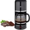 KHG Kaffeemaschine KA-187S in schwarz, Filtermaschine mit Permanentfilter, 12 Tassen, 1,5L, Timer, programmierbarer Startzeit, LED-Display, abnehmbarer Wassertank, Abschaltautomatik 11
