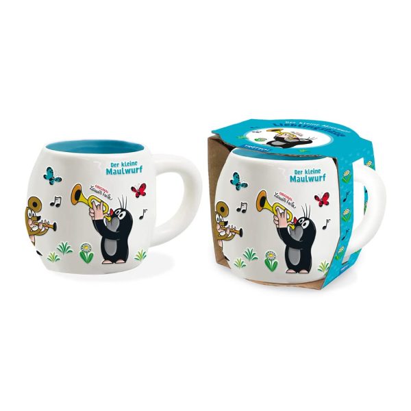 Trötsch Der kleine Maulwurf 3D Keramiktasse Lieblingstasse Musik: Kaffeetasse Teetasse Geschenkidee Geschenk Tasse Zubehör – 2. Januar 2023 1