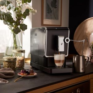 Tchibo Kaffeevollautomat Esperto Pro mit One Touch Funktion für Caffè Crema, Espresso und Milchspezialitäten, Anthrazit [Energieklasse A] 20