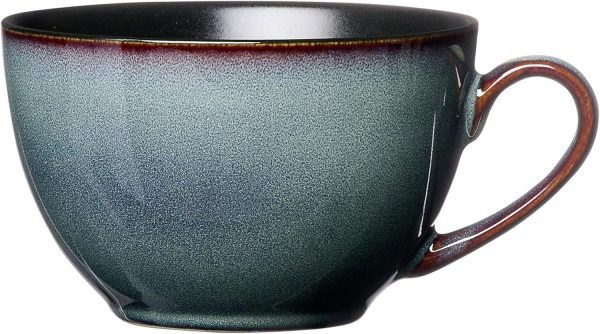 Ritzenhoff & Breker Bali Kaffeetassen, 220 ml, Moderne Teetasse mit Farbverläufen, Skandinavisches Design mit Reaktivglasur, Steinzeug, Blau 1