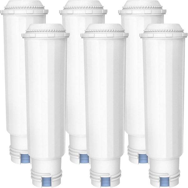 AQUACREST Filter Ersatz für Melitta® Filterpatrone, Nivona® Wasserfilterpatrone, Melitta® Pro Aqua, Krups® F088, Nivona® Café Romatica, Melitta® Barista, Bosch®, TÜV SÜD Zertifizierte (6) 1
