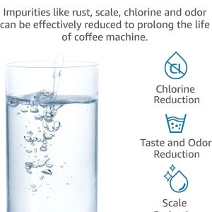 AQUACREST Filter Ersatz für Melitta® Filterpatrone, Nivona® Wasserfilterpatrone, Melitta® Pro Aqua, Krups® F088, Nivona® Café Romatica, Melitta® Barista, Bosch®, TÜV SÜD Zertifizierte (6) 12