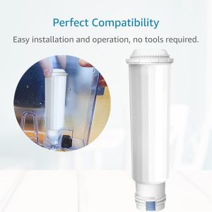AQUACREST Filter Ersatz für Melitta® Filterpatrone, Nivona® Wasserfilterpatrone, Melitta® Pro Aqua, Krups® F088, Nivona® Café Romatica, Melitta® Barista, Bosch®, TÜV SÜD Zertifizierte (6) 18