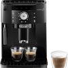 De'Longhi Magnifica S ECAM11.112.B, Kaffeevollautomat mit Milchaufschäumdüse für Cappuccino, mit Espresso Direktwahltasten und Drehregler, 2-Tassen-Funktion, Schwarz 5