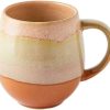FülleMore 500ml große Kaffeetasse Porzellan Kaffeebecher mit Henkel Cappuccinotasse Kakaobecher Teetasse Keramikbecher für Büro und Zuhause (Braun) 20