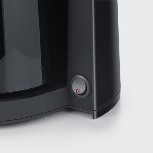 SEVERIN Filterkaffeemaschine mit Thermokanne, Kaffeemaschine für bis zu 8 Tassen, ansprechende Filtermaschine mit Isolierkanne, schwarz, 1 Liter, KA 9306 21