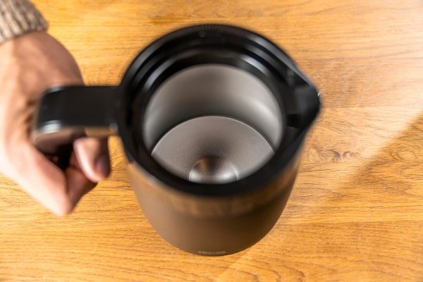 ZWILLING ENFINIGY Filterkaffeemaschine mit 1.25l Thermokanne, Kaffeemaschine mit Boiler, Blooming & smarter Entkalkerfunktion, Edelstahl, Schwarz 3