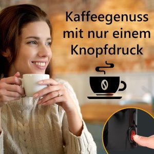 Clatronic® Kaffeemaschine mit Thermokanne | Kaffeeautomat für 8-10 Tassen | Filterkaffee | Tropfstopp & Auto-Abschaltung | Filtereinsatz herausnehmbar | Wasserstandsanzeige | 1 Liter | KA 3327 schwarz 15