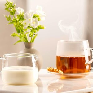 LEONARDO Tè per Te Teetasse - Großer Teebecher aus dickwandigem Borosilikatglas - Hergestellt in Handarbeit - Inhalt 570 ml - Spülmaschinenfest, mikrowellengeeignet - 1 Teeglas transparent 3