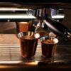 Huniox® 2 x 80 ML Espressotassen - Kaffeetassen Doppelwandig - Espressotassen Glas - Coffee Cups Esspressokaffeetassen - Espresso Gläser Doppelwandig -Espresso Set - Espresso Tassen (PINK GOLD, 80 ML) 25