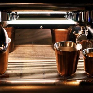 Huniox® 2 x 80 ML Espressotassen - Kaffeetassen Doppelwandig - Espressotassen Glas - Coffee Cups Esspressokaffeetassen - Espresso Gläser Doppelwandig -Espresso Set - Espresso Tassen (PINK GOLD, 80 ML) 3