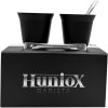 Huniox® 2 x 80 ML Espresso Tassen Set - Esspresotasen - Espressotasse - Espressotassen Doppelwandig - Italienische Espressotassen - Tassen Schwarz -Espressotassen Schwarz Matt (ONYX, 80 ML) 7