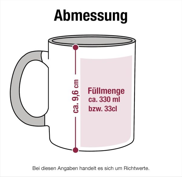 Tasse Tassen 325ml - Statement Sprüche - Zum zocken geboren zur Schule gezwungen - 325 ml - Orange - kaffeetasse geschenk für zocker teetassen mit spruch spruechen jungenzimmer kakaobecher 3