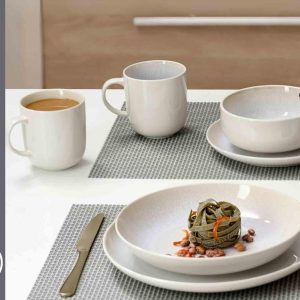 Ritzenhoff & Breker Laredo Kaffeetassen, 220 ml, Moderne Teetasse mit Farbverläufen, Skandinavisches Design mit Reaktivglasur, Steinzeug, Beige 3