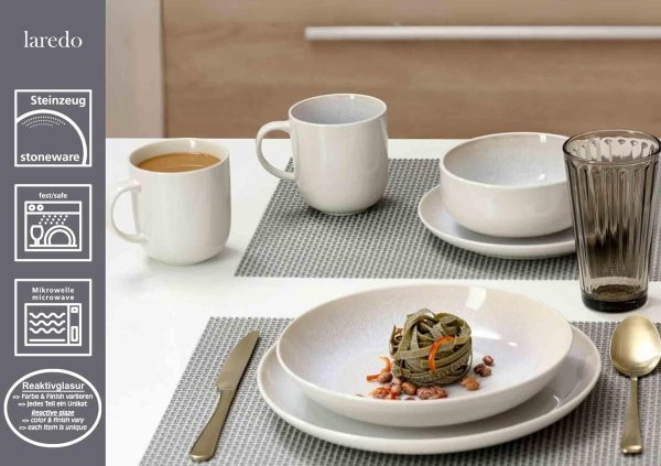 Ritzenhoff & Breker Laredo Kaffeetassen, 220 ml, Moderne Teetasse mit Farbverläufen, Skandinavisches Design mit Reaktivglasur, Steinzeug, Beige 2